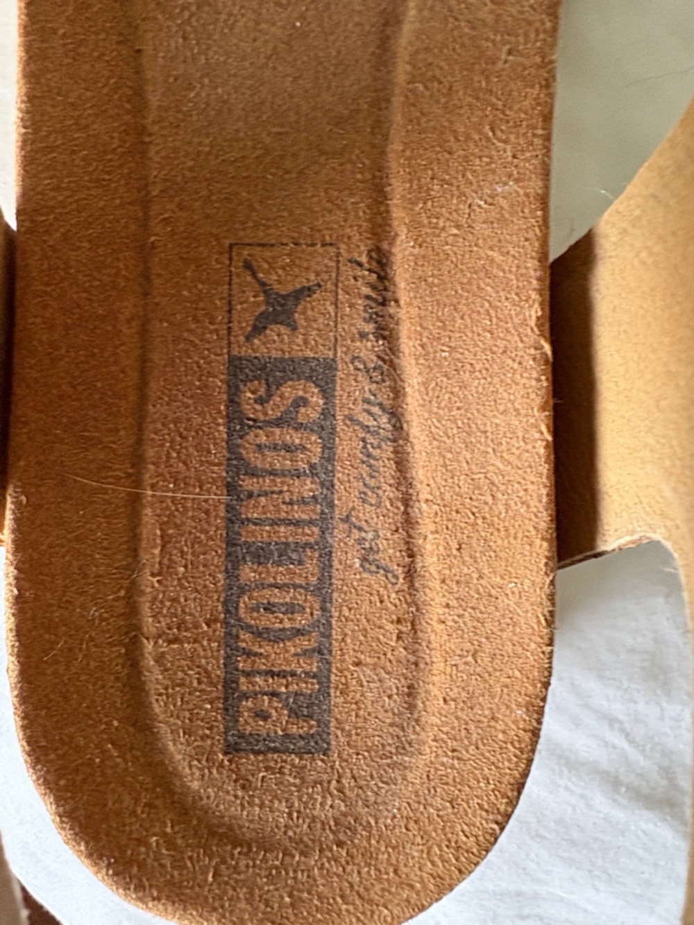 PIKOLINOS Brown and Cream Leather Slingback Sandals - Picture 7 of 7